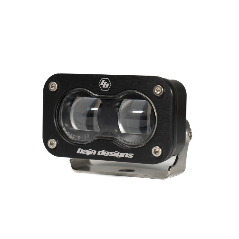 Baja Designs 19-22 Dodge RAM 1500 Rebel / 21-22 1500 TRX S2 SAE Dual Fog Pocket Light Kit - Clear - Burkken Auto Parts