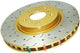 DBA 2012+ Jeep Grand Cherokee 4000 Series Cross Drilled & Dimpled Rear Rotor - Burkken Auto Parts