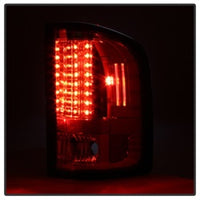 Spyder Chevy Silverado 07-13 LED Tail Lights Red Smoke ALT-YD-CS07-LED-RS - Burkken Auto Parts