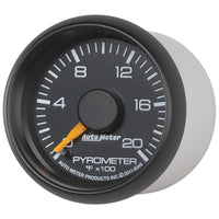 Autometer Factory Match Chevy 2-1/16in FSE 0-2000 Pyro Kit Gauge - Burkken Auto Parts