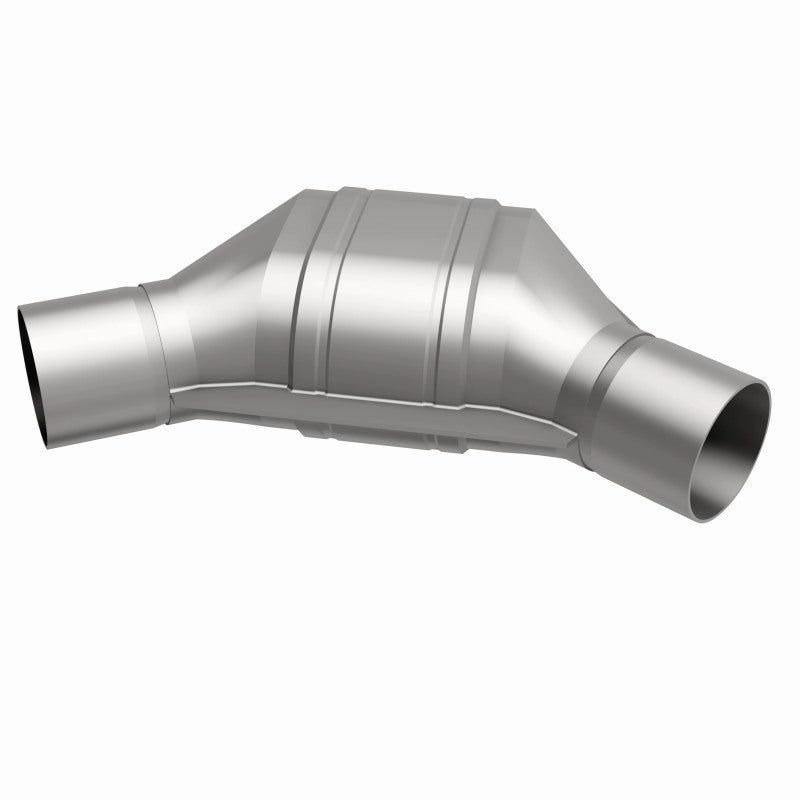 MagnaFlow Conv Universal 2 inch Angled O/O PC2 Front - Burkken Auto Parts