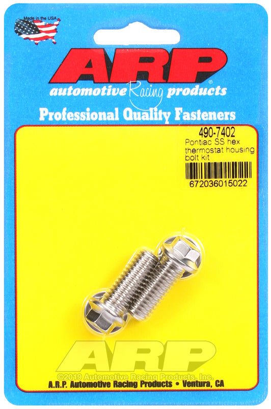 ARP Pontiac SS Hex Thermostat Housing Bolt Kit - Burkken Auto Parts