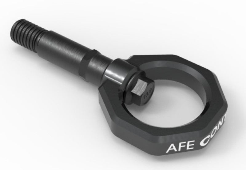 aFe Control Rear Tow Hook Gray 20-21 Toyota GR Supra (A90) - Burkken Auto Parts