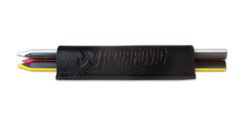 Akrapovic Leather Crayons case - black - Burkken Auto Parts