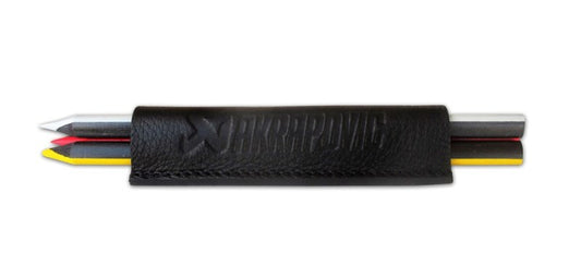 Akrapovic Leather Crayons case - black - Burkken Auto Parts