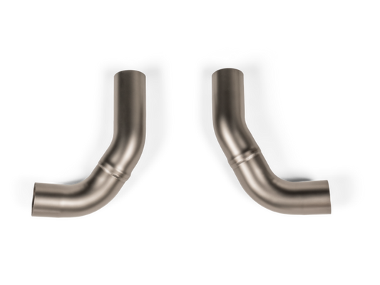 Akrapovic 2023 Mercedes-AMG C 43 4MATIC (W206, S206) Link Pipe Set - Titanium - Burkken Auto Parts