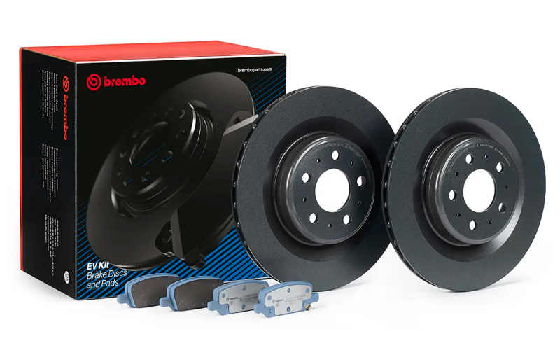 Brembo OE 17-21 Tesla Model 3/20-21 Model Y EV Brake Kit - Rear - Burkken Auto Parts