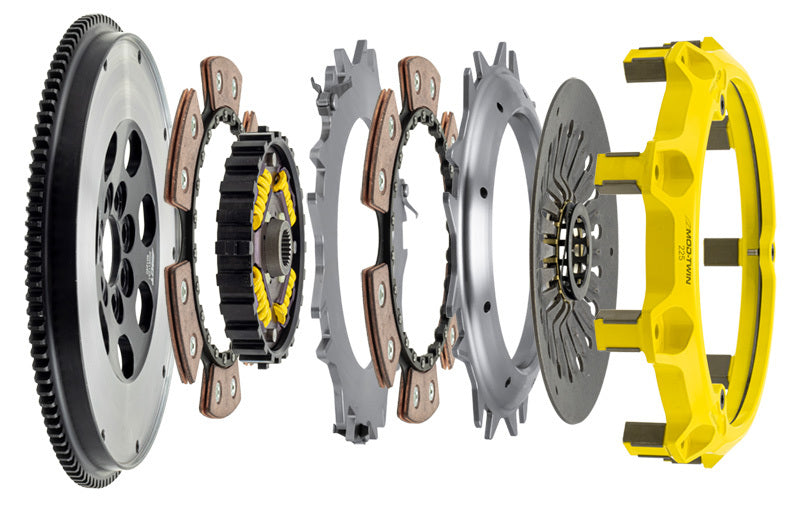 ACT EVO 10 5-Spd Only Mod Twin XX Race Kit Sprung Hub Torque Cap 1340ft/lbs Not For Street Use - Burkken Auto Parts