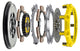 ACT EVO 10 5-Spd Only Mod Twin XX Race Kit Sprung Hub Torque Cap 1340ft/lbs Not For Street Use - Burkken Auto Parts