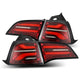 AlphaRex 20-22 Tesla Model Y PRO-Series LED Tail Lights Red Smoke w/Seq Sig - Burkken Auto Parts