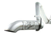 aFe MACHForce XP Exhausts Cat-Back SS-409 EXH Jeep Wrangler TJ 97-06 I6-4.0L HT - 2.5 In. - Burkken Auto Parts