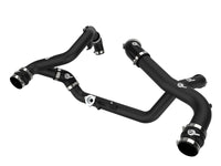 aFe 20-23 Ford Explorer ST V6 3.0L (tt) BladeRunner Aluminum Hot and Cold Charge Pipe Kit - Black - Burkken Auto Parts
