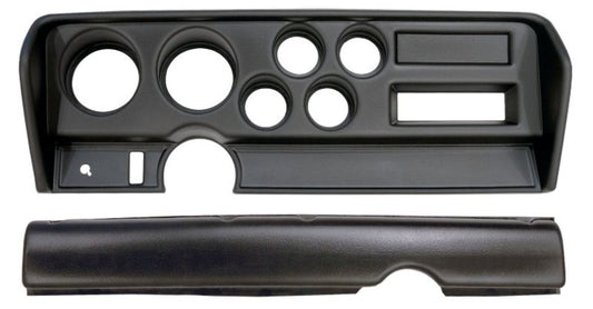 Autometer 70-72 Pontiac GTO No AC Direct Fit Gauge Panel 3-3/8in x2 / 2-1/16in x4 - Burkken Auto Parts