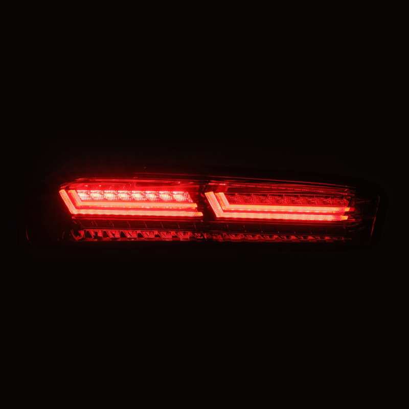 AlphaRex 16-18 Chevrolet Camaro PRO-Series LED Tail Lights Jet Black - Burkken Auto Parts