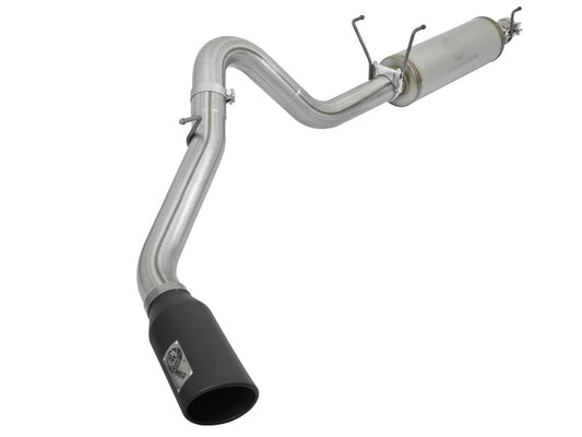 aFe MACHForce XP 4in Exhausts Cat-Back SS Side Exit 14-17 Dodge Ram 2500 V8-6.4L Hemi w/ Black Tips - Burkken Auto Parts