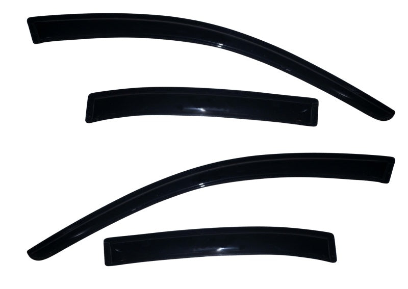 AVS 13-15 Chevy Malibu Ventvisor Outside Mount Window Deflectors 4pc - Smoke - Burkken Auto Parts