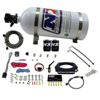 Nitrous Express 2014+ GM 6.2L Truck Nitrous Plate Kit (35-300HP) w/10lb Bottle - Burkken Auto Parts