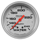 AutoMeter Gauge Water Temp 2-5/8in. 120-240 Deg. F Mechanical 12ft. Ultra-Lite - Burkken Auto Parts