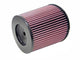 K&N Universal Clamp-On Air Filter inch FLG 4.5inch Base 4 inch Top 4-1/2in FLG 8in Base - Burkken Auto Parts