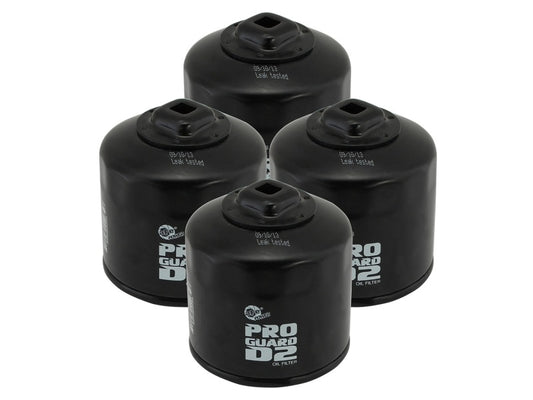 aFe Pro GUARD D2 Oil Filter 13-17 Scion FR-S / Subaru BRZ H4-2.0L (4 Pack) - Burkken Auto Parts