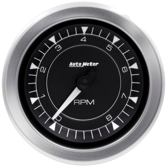 Autometer Chrono 3-3/8in 10k RPM In Dash Tachometer Gauge - Burkken Auto Parts
