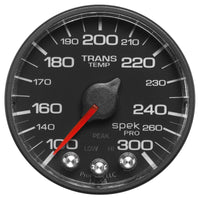 Autometer Spek-Pro 52.4mm 100-300 Deg F Digital Stepper Motor Trans Temp Gauge - Burkken Auto Parts