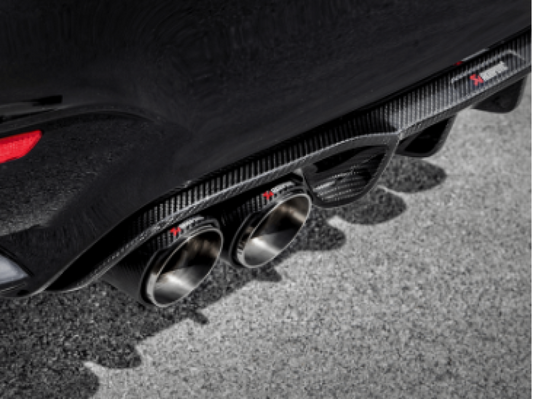 Akrapovic 14-17 BMW M3 (F80) Rear Carbon Fiber Diffuser - High Gloss - Burkken Auto Parts