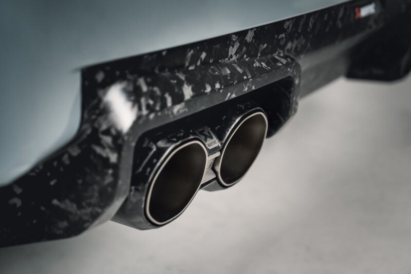 Akrapovic BMW M2 Coupe (G87) Tail Pipe Set - Chopped Carbon - Burkken Auto Parts