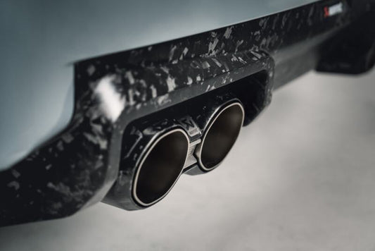 Akrapovic BMW M2 Coupe (G87) Tail Pipe Set - Chopped Carbon - Burkken Auto Parts