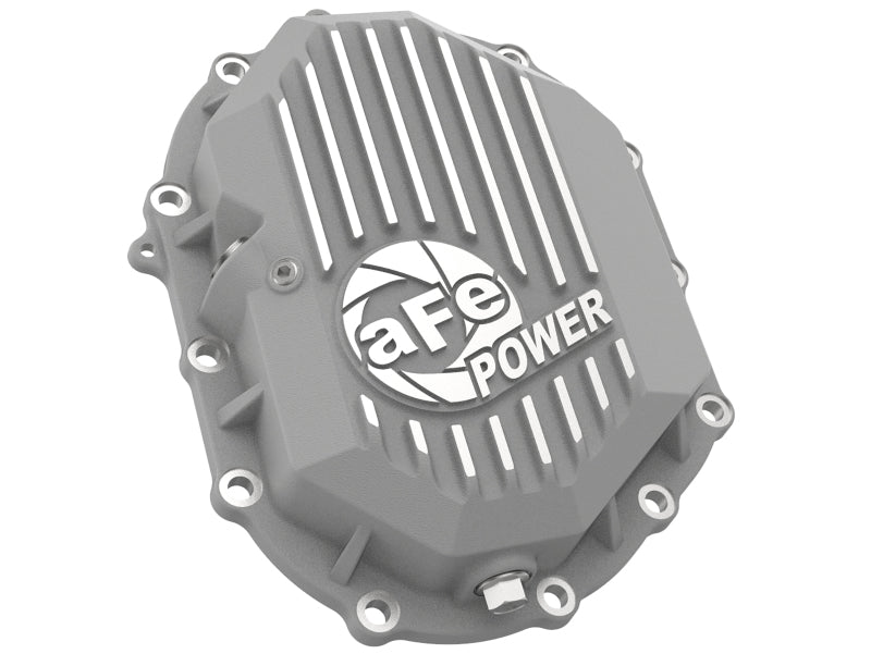 aFe Power 11-18 GM 2500-3500 AAM 9.25 Axle Front Differential Cover Raw Machined Street Series - Burkken Auto Parts