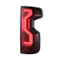 AlphaRex 19-23 Chevrolet Silverado 1500/2500HD/3500HD PRO-Series LED Tail Lights Red Smoke - Burkken Auto Parts