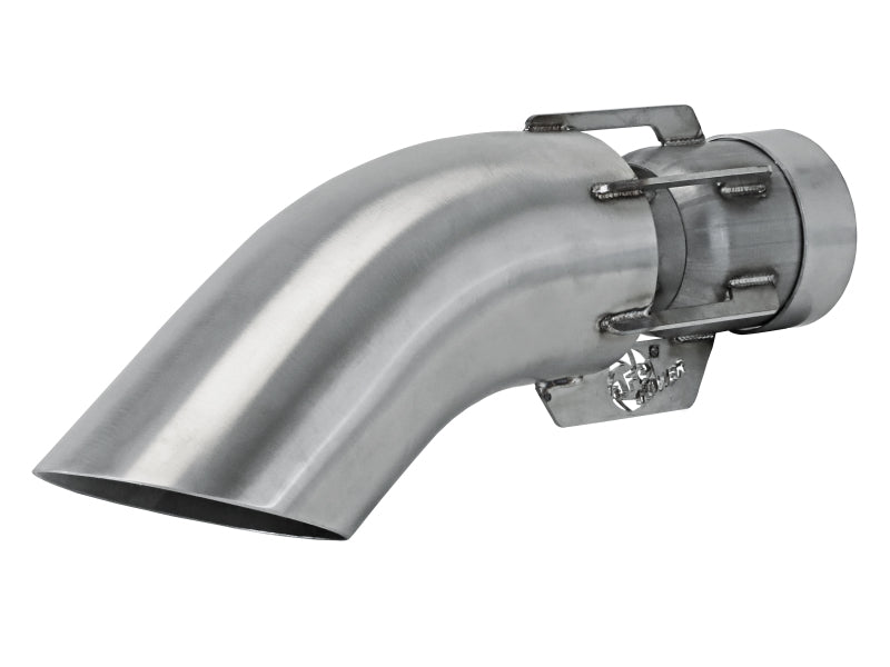 aFe MACH Force-Xp 304 Stainless Steel Clamp-on Exhaust Tip Brushed - Burkken Auto Parts