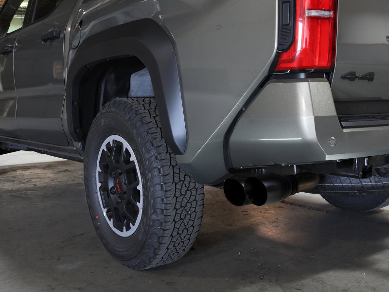 aFe 2024 Toyota Tacoma L4 2.4L Vulcan Series 2.5-3in 304 SS Steel Cat-Back Exhaust w/Black Tips - Burkken Auto Parts