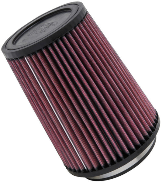 K&N Filter Universal Rubber Filter 4 inch Flange 5 3/8 inch Base 4 3/8 inch Top 7 inch Height - Burkken Auto Parts