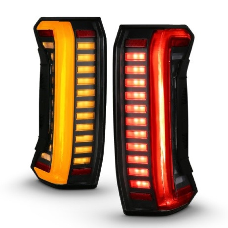 ANZO 22-24 Toyota Tundra (Does Not Fit LED Seq. Models) Z-Series Full LED Tail Lights - Pair - Burkken Auto Parts