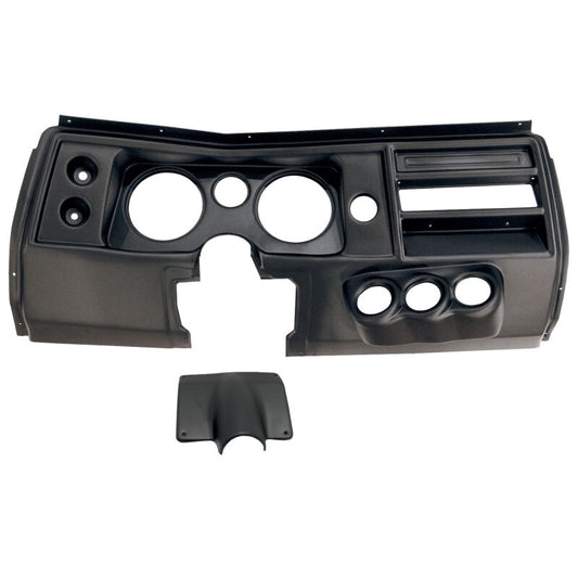 Autometer 1968 Chevrolet Chevelle No Vent Direct Fit Gauge Panel 5in x2 / 2-1/16in x4 - Burkken Auto Parts