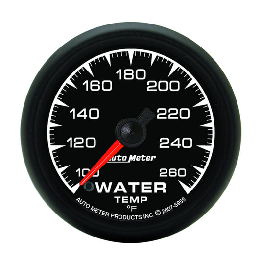 Autometer ES 52.4mm 100-260 deg. F Water Temprature Gauge - Burkken Auto Parts