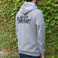 Autometer Gray Competition Pullover Hoodie - Adult Large - Burkken Auto Parts