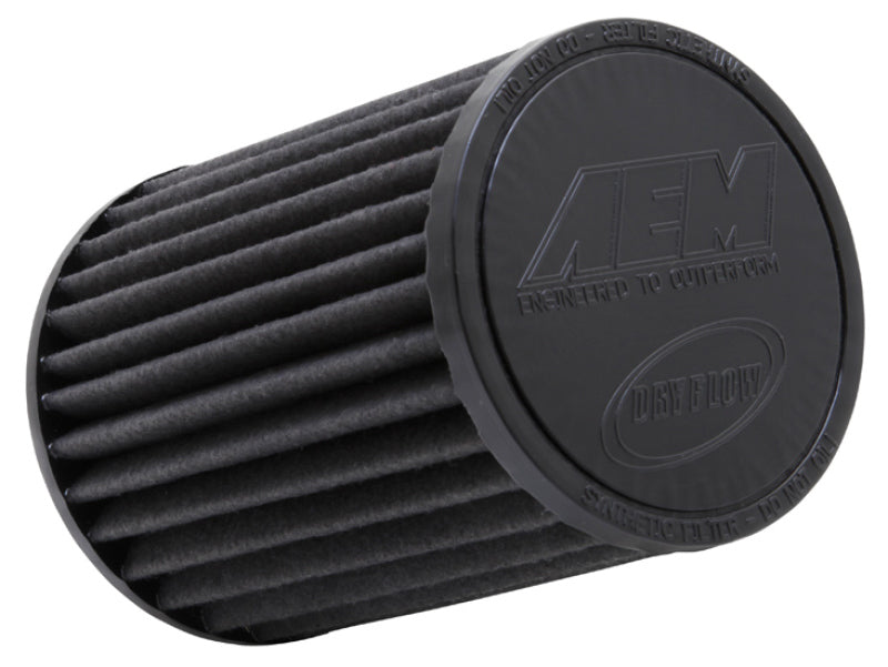 AEM Dryflow 3.5in. X 7in. Round Tapered Air Filter - Burkken Auto Parts