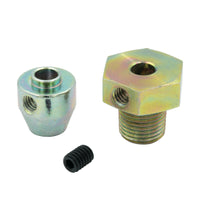Autometer Thermocouple Fitting Kit 1/8in NPT Male w/ Set Screw and Band Clamp - Burkken Auto Parts