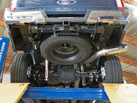 aFe ATLAS 5in DPF-Back Alum Steel Exhaust System w/Polished Tip 2017 Ford Diesel Trucks V8-6.7L (td) - Burkken Auto Parts