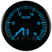 Autometer Stack 52mm 8-18V Pro-Control Battery Voltage Gauge -Black - Burkken Auto Parts