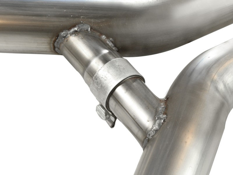 aFe MACHForce XP Cat-Back Exhaust 3in SS w/ Polished Tips 11-14 Ford Mustang GT V8 5.0L - Burkken Auto Parts