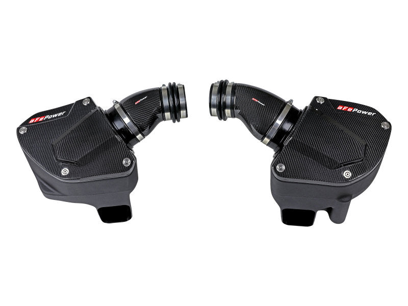 aFe Momentum Black Series Carbon Fiber Pro 5R Air Intake System BMW M5 (F90) 18-19 - Burkken Auto Parts