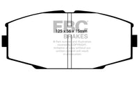 EBC 86-92 Toyota Supra 2.8 Greenstuff Front Brake Pads - Burkken Auto Parts