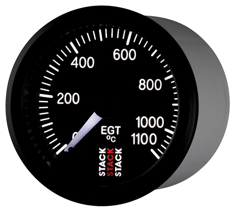 Autometer Stack 52mm 0-1100 Deg C Pro Stepper Motor Exhaust Gas Temp Gauge - Black - Burkken Auto Parts