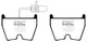 EBC 17-18 Audi  RS3 Redstuff Front Brake Pads - Burkken Auto Parts