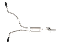 aFe Gemini XV 3in 304 SS Cat-Back Exhaust w/ Cutout 09-18 GM Trucks 4.3L/4.8L/5.3L w/ Black Tips - Burkken Auto Parts