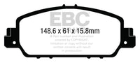 EBC 13+ Honda Accord Coupe 2.4 EX Greenstuff Front Brake Pads - Burkken Auto Parts