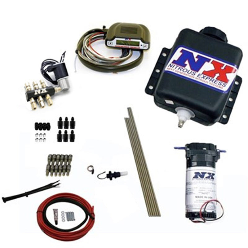 Nitrous Express Direct Port Water Injection 6 Cyl Stage 3 w/Hardlines - Burkken Auto Parts